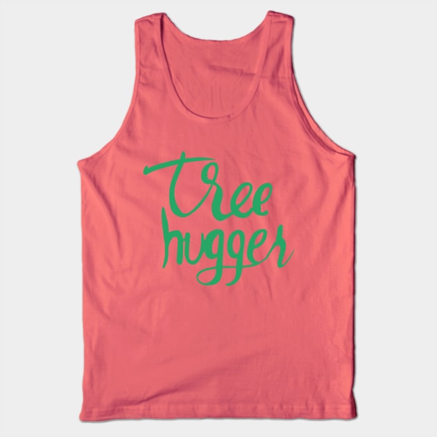 Tree Hugger Tank Top by LKSComic